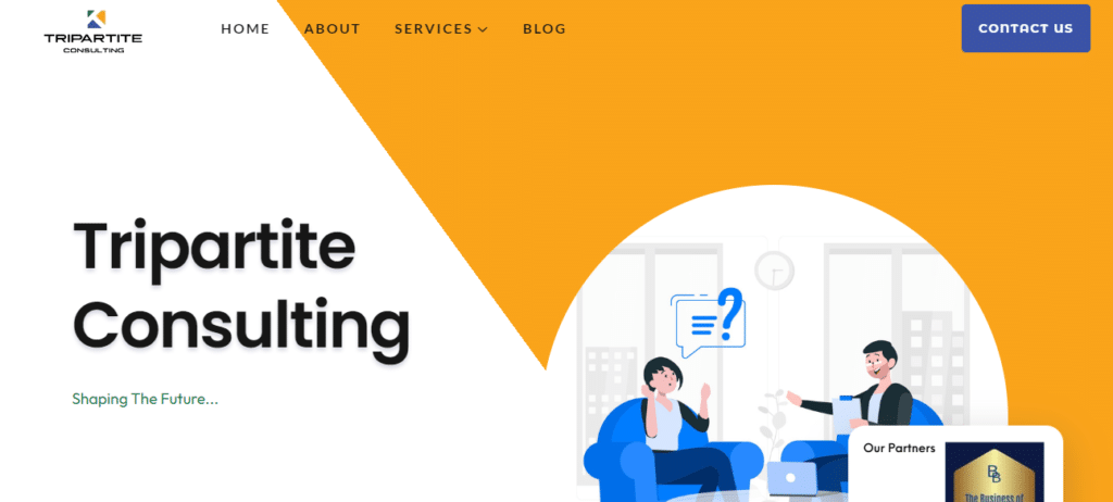 Tripartite website